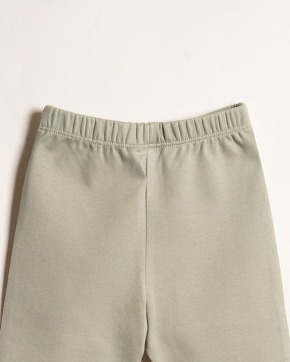 Twingle 100% Organic Cotton Baby Bodysuit & Leggings Set-Long Sleeves-Nickel Free Snaps-White-Elephant Print-For Infants