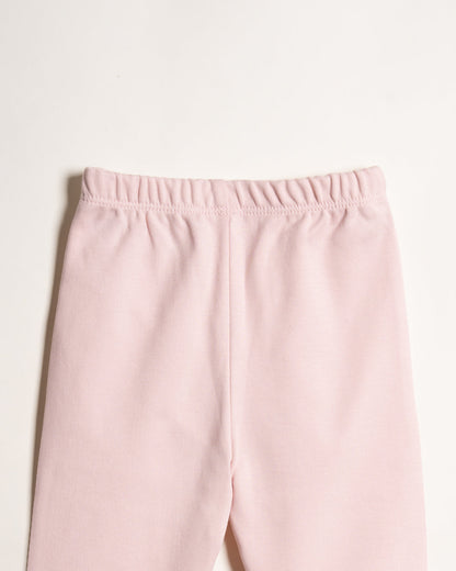 Twingle 100% Organic Cotton Baby Bodysuit & Leggings Set-Long Sleeves-Nickel Free Snaps-White-Floral Print-For Infants