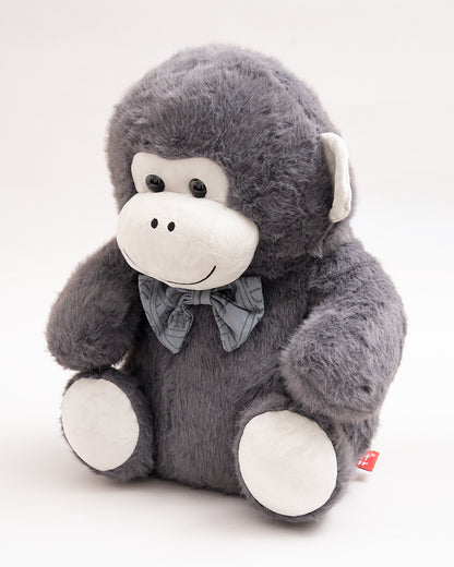 Just Bear Black Royal Monkey Soft Toy-Ultra Soft & Huggable Plush Toy-36M+