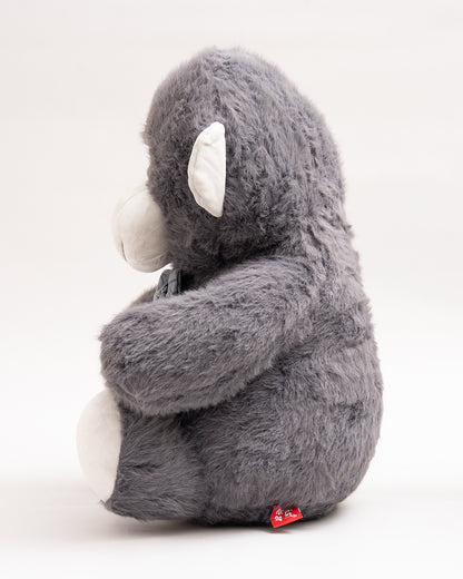 Just Bear Black Royal Monkey Soft Toy-Ultra Soft & Huggable Plush Toy-36M+