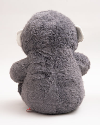 Just Bear Black Royal Monkey Soft Toy-Ultra Soft & Huggable Plush Toy-36M+