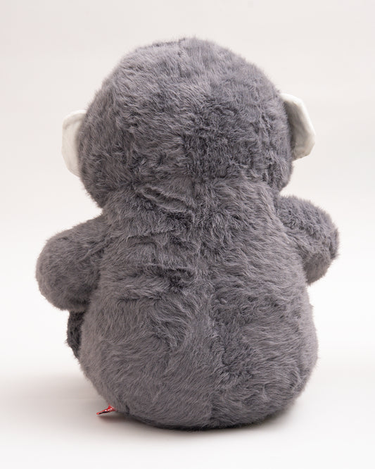 Just Bear Black Royal Monkey Soft Toy-Ultra Soft & Huggable Plush Toy-36M+