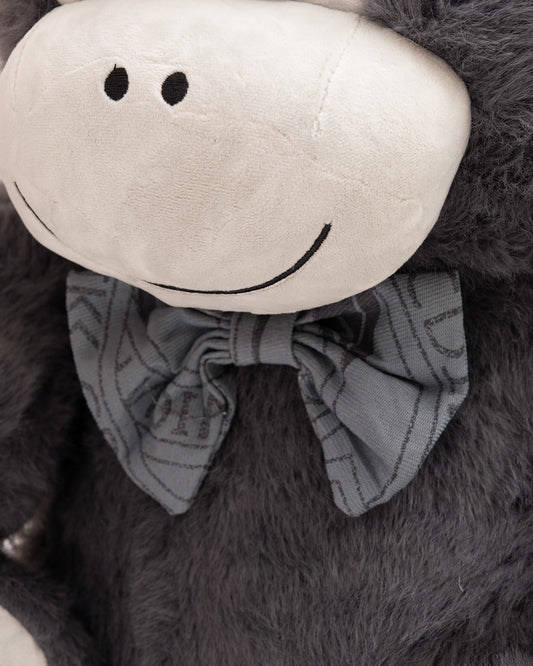 Just Bear Black Royal Monkey Soft Toy-Ultra Soft & Huggable Plush Toy-36M+
