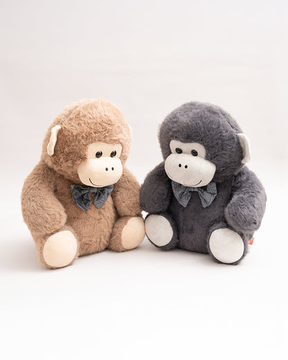 Just Bear Black Royal Monkey Soft Toy-Ultra Soft & Huggable Plush Toy-36M+