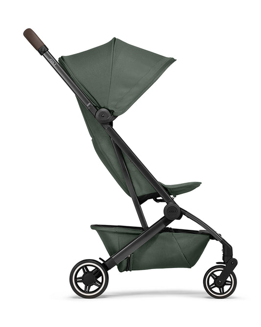 Joolz Aer+ Cabin Friendly Stroller & Carry Cot Travel System-With Bumper Bar & Travel Bag-Forest Green