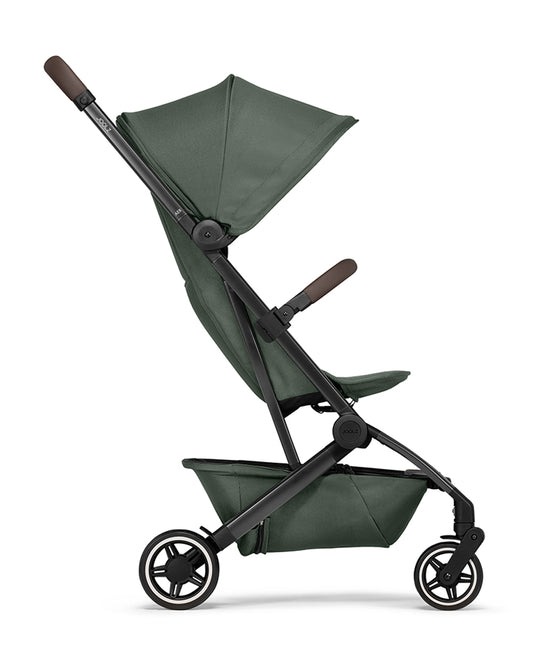 Joolz Aer+ Cabin Friendly Stroller & Carry Cot Travel System-With Bumper Bar & Travel Bag-Forest Green