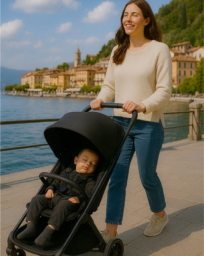 Joolz Aer+ Stroller Foldable Bumper Bar-2 Years Warranty-Black Carbon