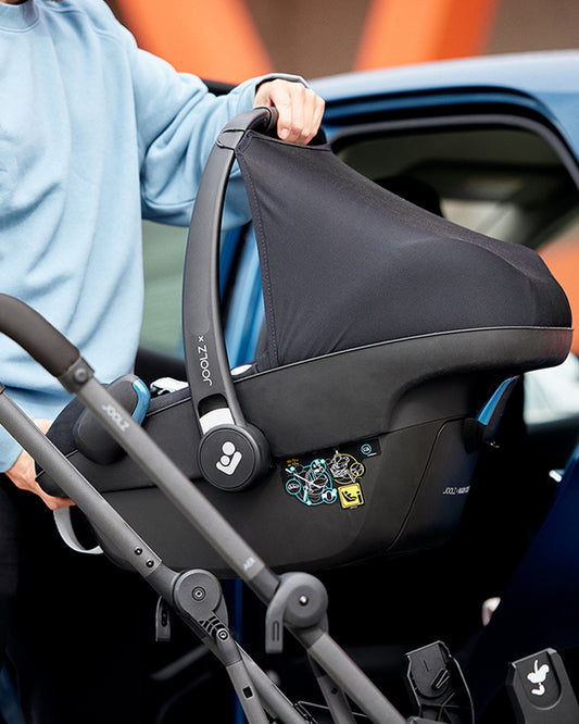 Joolz Aer+ Car Seat Adapters-Folds With Stroller-2 Years Warranty-Black