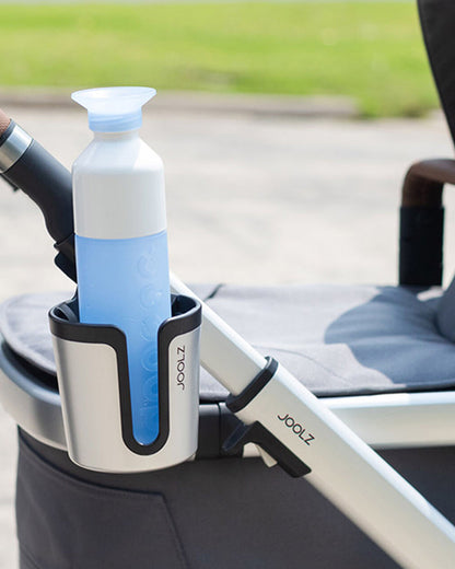 Joolz Aer/Hub/Day/Geo3 Series Stroller Cup Holder-Clips Onto Handle Bar-2 Years Warranty-Black