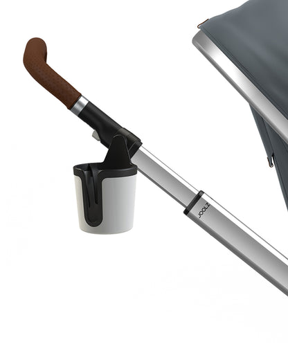 Joolz Aer/Hub/Day/Geo3 Series Stroller Cup Holder-Clips Onto Handle Bar-2 Years Warranty-Black