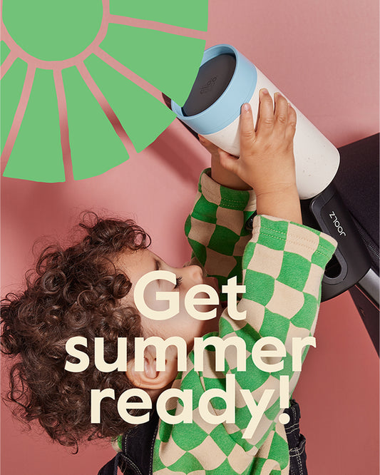 Joolz Aer/Hub/Day/Geo3 Series Stroller Cup Holder-Clips Onto Handle Bar-2 Years Warranty-Black