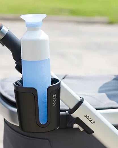 Joolz Aer/Hub/Day/Geo3 Series Stroller Cup Holder-Clips Onto Handle Bar-2 Years Warranty-Black