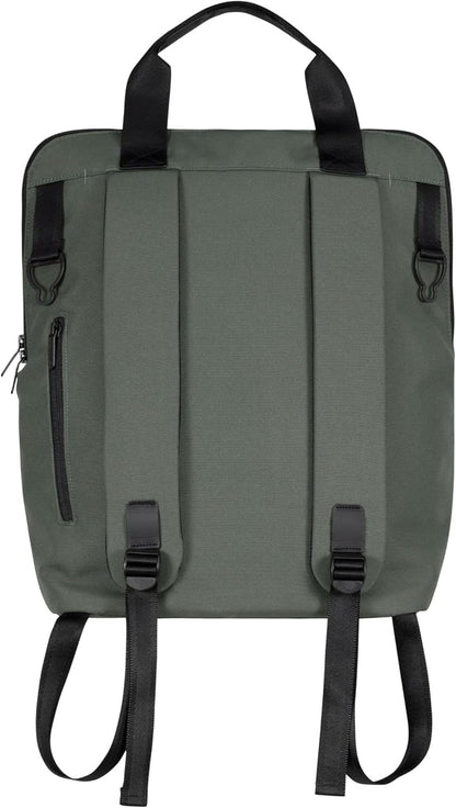 Joolz Diaper Bag-Backpack-With Changing Pad, Insulated Bottle Pockets & Stroller Straps-Forest Green