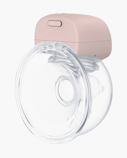 Momcozy S9 Pro Wearable Double Electric Breast Pump-2 Modes & 9 Suction Levels-Long Battery Life-LED Display-Pink