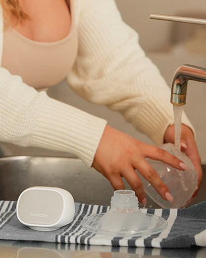 Momcozy S9 Pro Wearable Double Electric Breast Pump-2 Modes & 9 Suction Levels-Long Battery Life-LED Display-Lilac