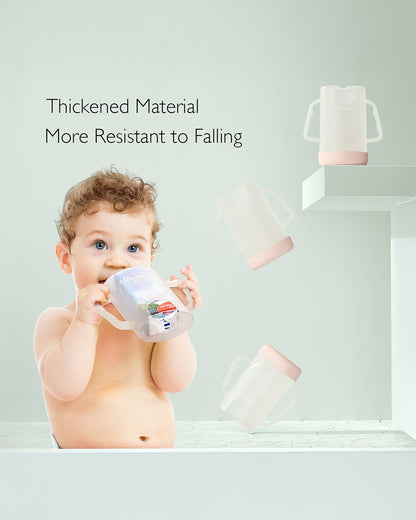 Momcozy Baby Pouch Holder-Multiple Ways to Use-BPA-Free-Easy Grip for Self Feeding