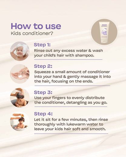 Maate Baby Conditioner-With Organic Avocado Butter, Marula Oil & Baobab-Nourishes & Detangles Hair