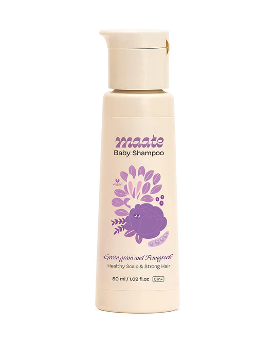 Maate Baby Shampoo-With Green Gram & Fenugreek Seeds