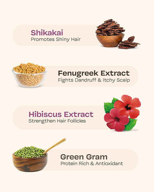 Maate Baby Shampoo-With Green Gram & Fenugreek Seeds