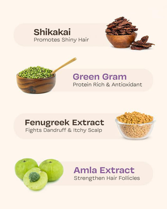 Maate Baby Shampoo-With Green Gram & Fenugreek Seeds