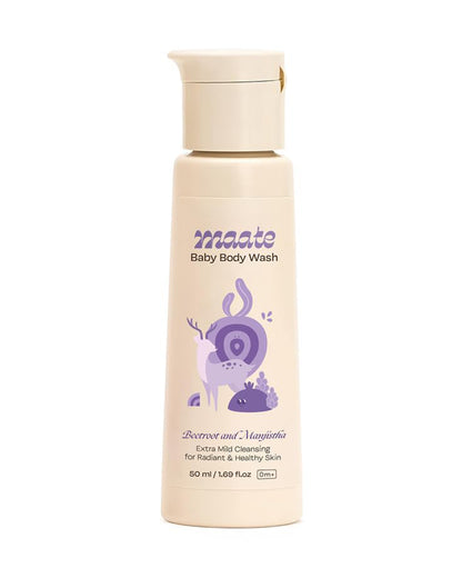 Maate Baby Body Wash-With Beetroot & Manjistha