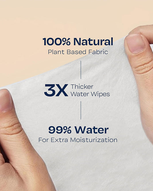 Maate Baby Wipes-Infused With Plant Squalane, Tamanu Oil & Aloe Vera-Soothing & Hypoallergenic