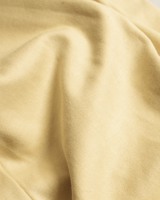 Twingle 100% Organic Cotton Sleepsuit-Zip Guard to Protect Baby's Chin & Neck-Two Way Zipper for Easy Diaper Change-Inbuilt Booties & Mittens-Solid-Yellow-For Infants