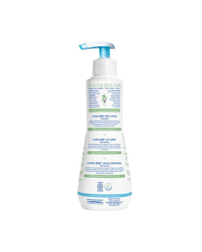 Mustela Hydra Bebe Baby Lotion-With Avocado-Hydrates & Strengthens Skin Barrier-Dermatologically Tested & Safe From Birth On