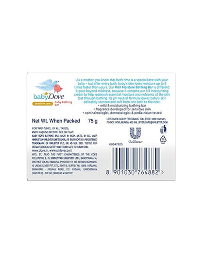 Baby Dove Rich Moisture Baby Soap Bar