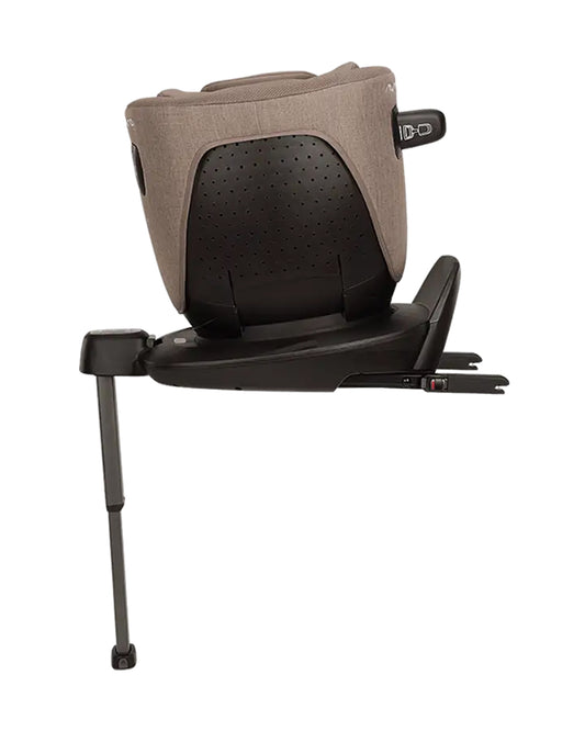 Nuna PRUU Aire Baby Car Seat-Convertible (Forward & Rear Facing)-360 Degrees Rotation-With Retractabe Sun Canopy-Moisture Absorbing Airy Mesh-5 Positions Recline In Both Mode-For 0 to 4Y (Upto 19 Kg)-Cedar