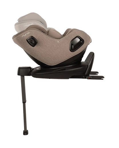 Nuna PRUU Aire Baby Car Seat-Convertible (Forward & Rear Facing)-360 Degrees Rotation-With Retractabe Sun Canopy-Moisture Absorbing Airy Mesh-5 Positions Recline In Both Mode-For 0 to 4Y (Upto 19 Kg)-Cedar