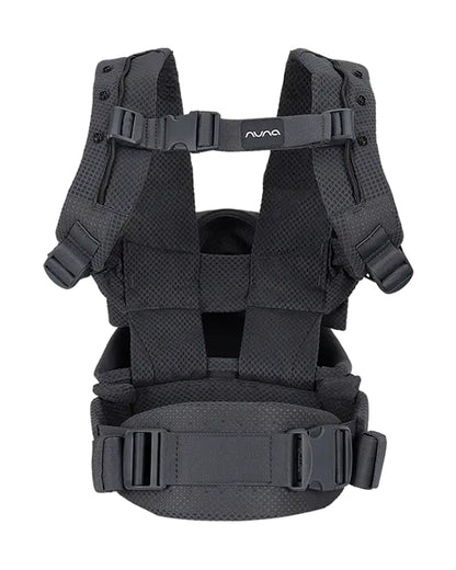 Nuna Cudl Deux Baby Carrier-4 Carrying Positions-Interchangeable Mesh & Cotton Panels For All Weather Comfort-Includes Storage Bag, 2 Bibs, Wristlest Pouch & Harness Covers-For 0 to 3Y (3.5 to 16 Kg)-Denim