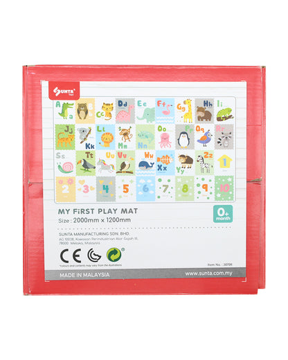 Sunta Alphabet & Number Baby Playmat-Shock Absorbing EVA Foam & Anti Slip Waterproof Surface-10M+