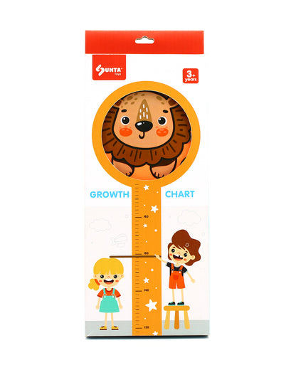 Sunta Growth Chart Lion-Indoor Toy-Wall Height Ruler For 3Y+