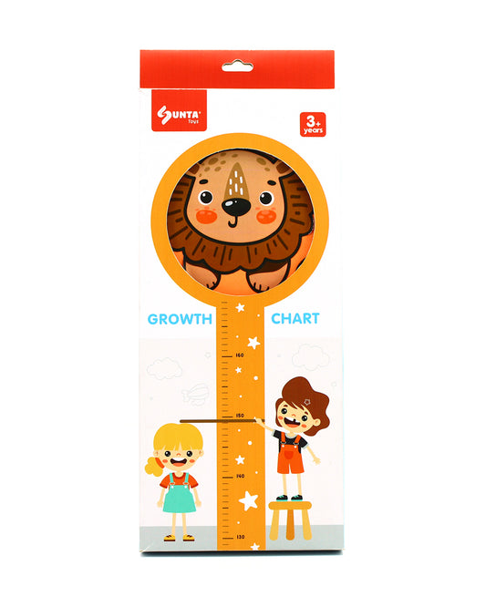 Sunta Growth Chart Lion-Indoor Toy-Wall Height Ruler For 3Y+