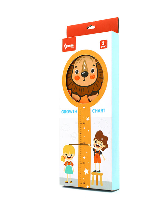 Sunta Growth Chart Lion-Indoor Toy-Wall Height Ruler For 3Y+