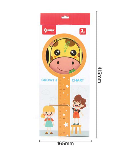 Sunta Growth Chart Giraffe-Indoor Toy-Wall Height Ruler For 3Y+