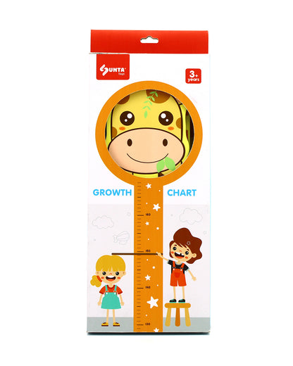 Sunta Growth Chart Giraffe-Indoor Toy-Wall Height Ruler For 3Y+