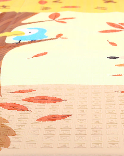 Sunta Two Sides Printed Folding Playmat-Train Track & Party Animal-10M+