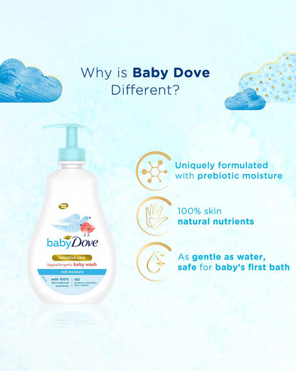 Baby Dove Rich Moisture Hair to Toe Baby Body Wash