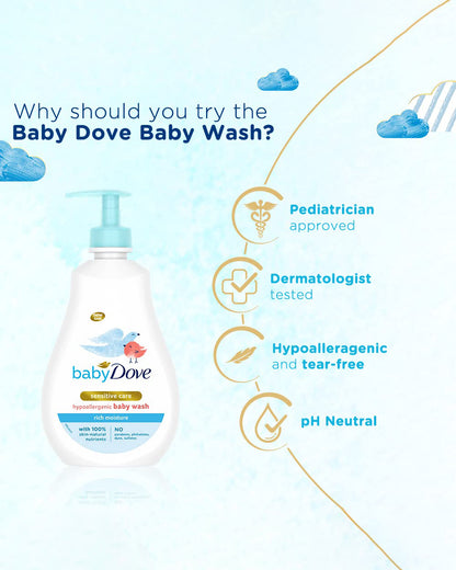 Baby Dove Rich Moisture Hair to Toe Baby Body Wash