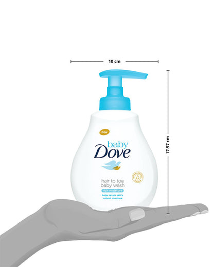 Baby Dove Rich Moisture Hair to Toe Baby Body Wash