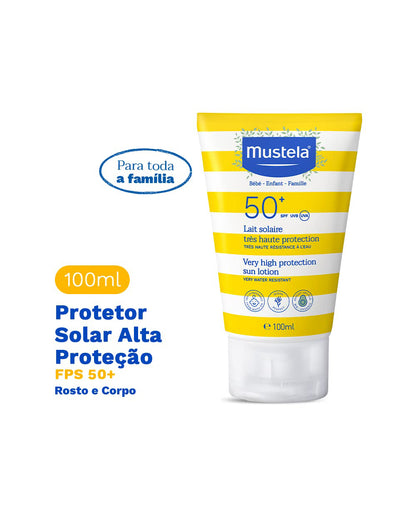 Mustela High Protection SPF 50+ Baby Sunscreen-With Avocado