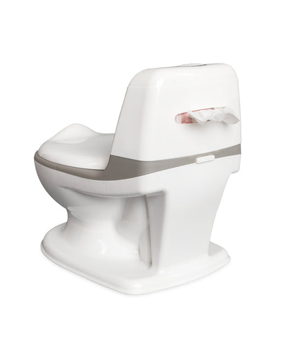 Nuby My Real Potty Realistic Training Chair-With Flushing Sound-18 to 36M-White