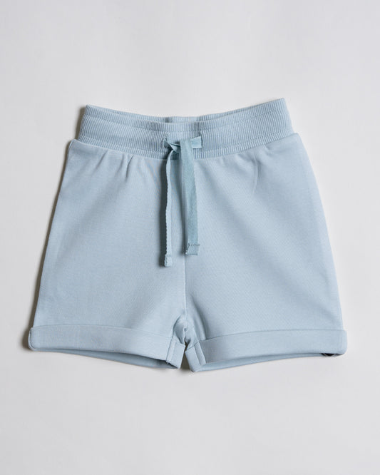 Twingle 100% Organic Cotton T-shirt & Shorts Set-Adjustable Waistband-Tag-Free Design-White-Dino Print-For Infants