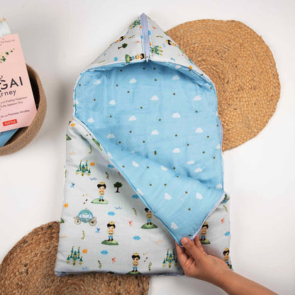 Tiny Snooze The Little Prince Baby Carrier Nest-GOTS Certified Organic Cotton-Newborn Bed