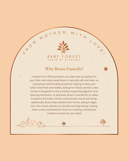 Baby Forest Nanhi Dawat Kids Dining Set-Pack of 6-Feeding Set For Baby Birthday