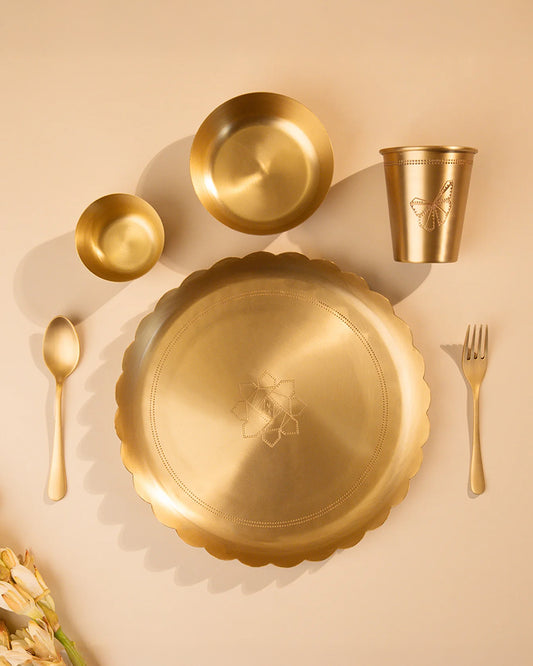 Baby Forest Nanhi Dawat Kids Dining Set-Pack of 6-Feeding Set For Baby Birthday