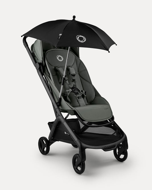 Bugaboo Butterfly 2 Cabin Friendly Stroller-One Second Ultra Compact Fold-Flat Reclining Seat-Large Storage Basket-Car Seat Compatible-2 Years Warranty-For 0 to 4Y-Midnight Black