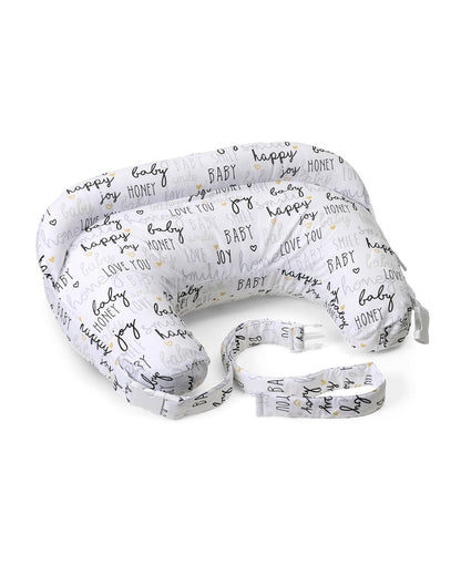 Boppy Deluxe Nursing Pillow-Multifunctional Use-White-Hello Baby-0M+